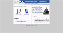 Desktop Screenshot of opticaldiagnostics.com