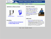 Tablet Screenshot of opticaldiagnostics.com
